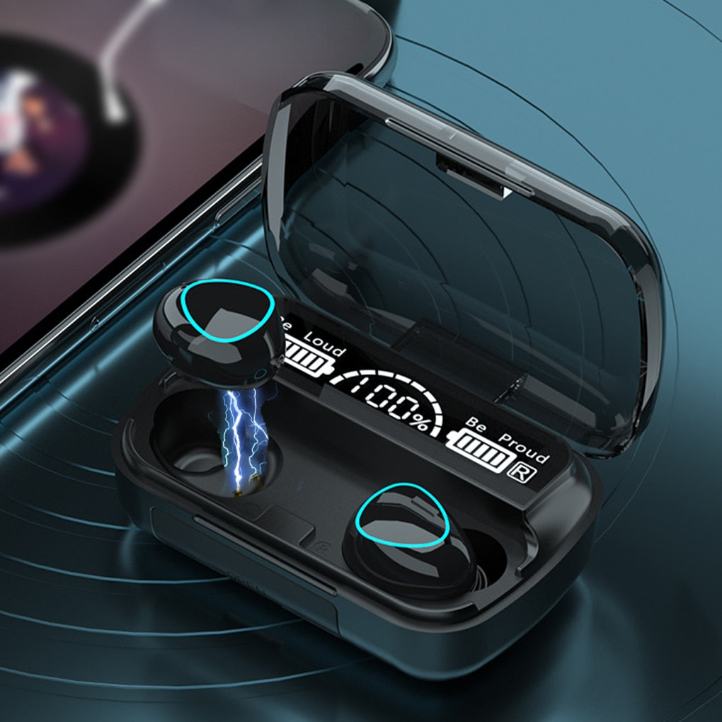 Bluetooth Earbuds with Screen