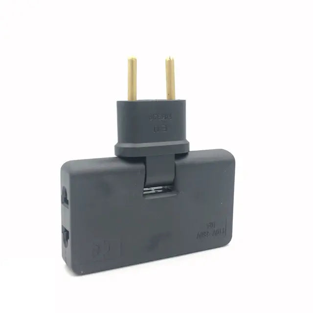 Rotate Plug Converter Slim 180° Extension