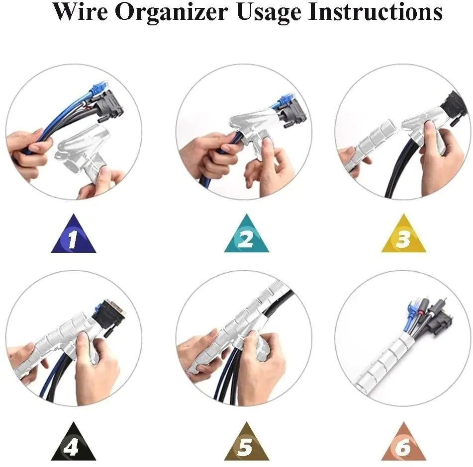 Flexible Spiral Cable Wire Protector