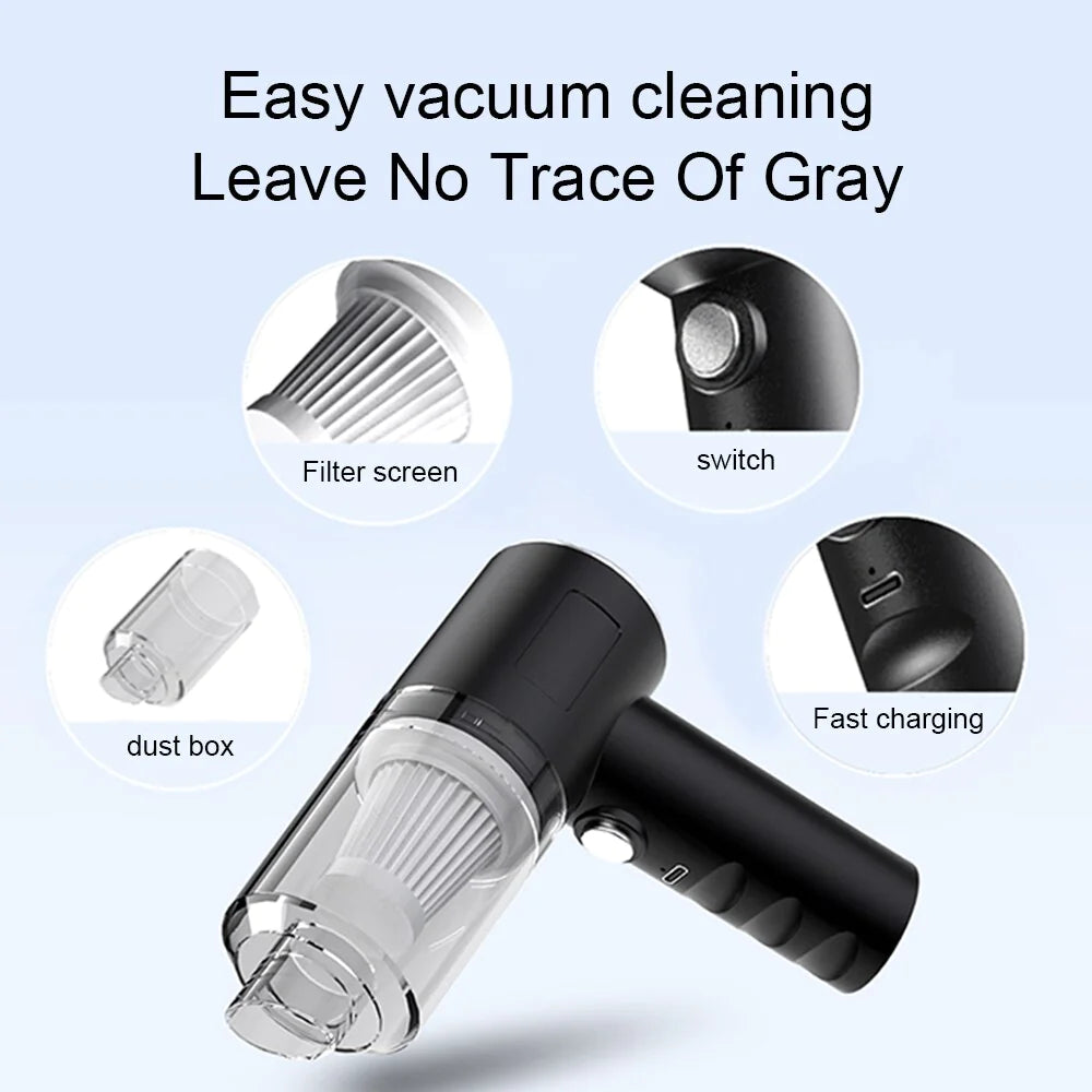 Easy Chargeable Handheld Vacuum Cleaner