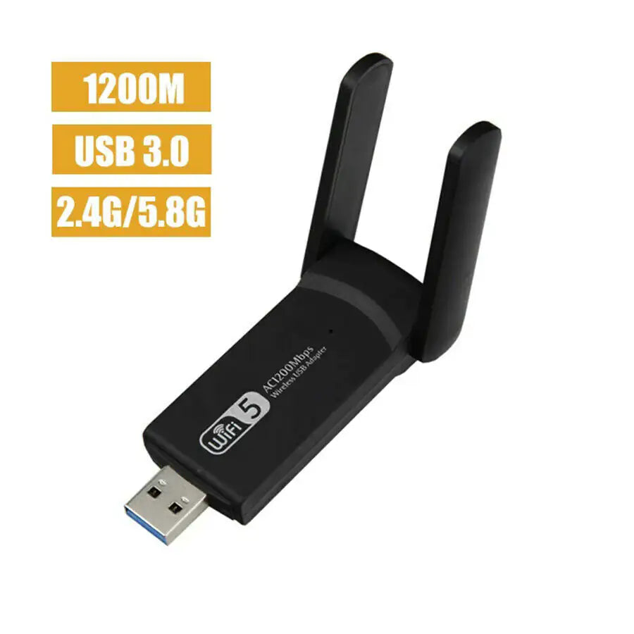 Long Range Dual Band 5GHz Wireless USB Adapter Antennas