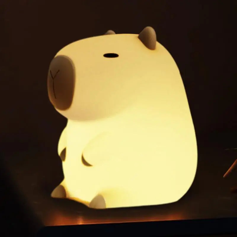 Cute Squishy Capybara Light Night Lights