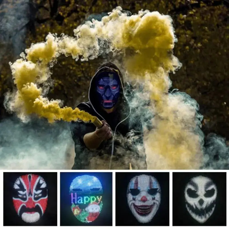 LED App Mask Bluetooth App Control Face Masks