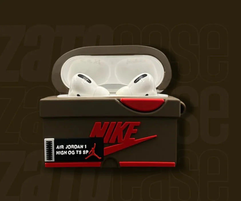 Nike 棕色 Airpod 保护壳