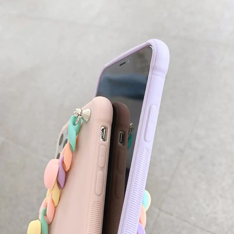 Candy Color Chain Case