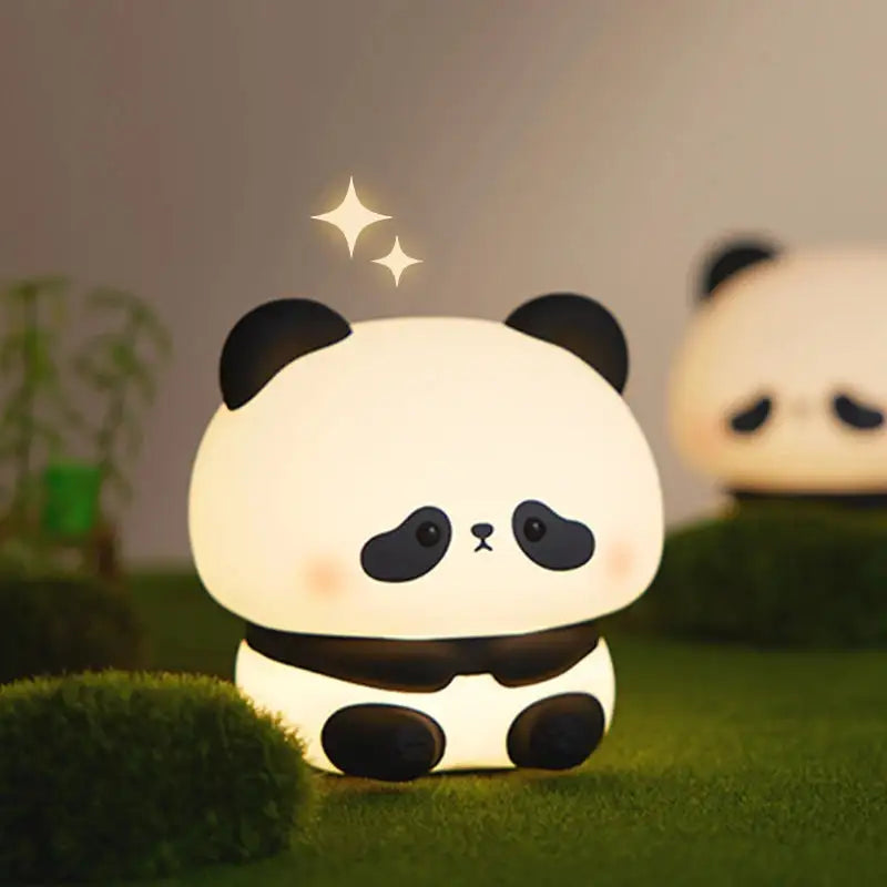 Panda LED Night Light Cute Silicone