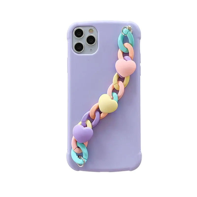 Candy Color Chain Case